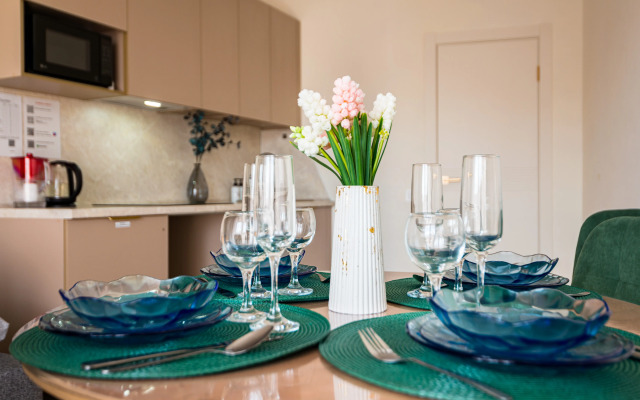 S Shirokoy Krovatyyu Na Prokopyeva 11 Ot Rentap Apartment