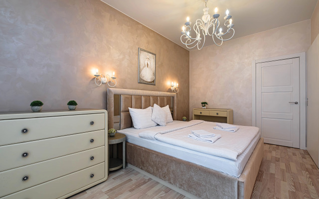 Квартира Семейная Трёхкомнатная с видом на Обь