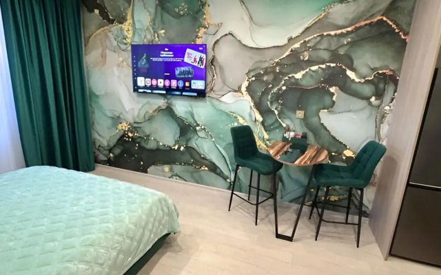 Квартира Просторная студия с дизайнерским ремонтом