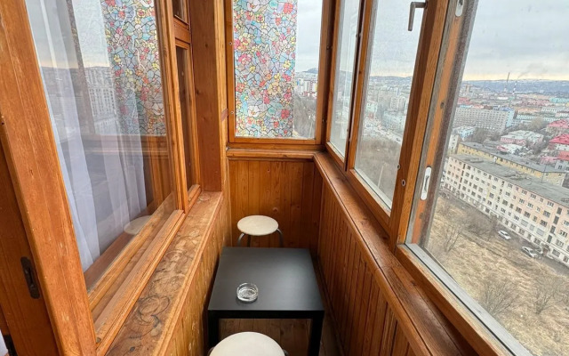 Апартаменты с 1 комнатой с красивым видом на Мурманск (КВАРТИРА51)