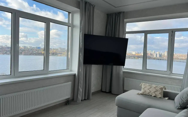 Квартира 2х VEROM с красивым ВИДОМ на реку и город
