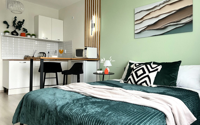 Квартира Студия в современном тихом районе