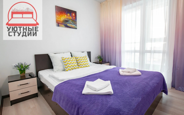 Уютная студия 1 на улице Фастовская