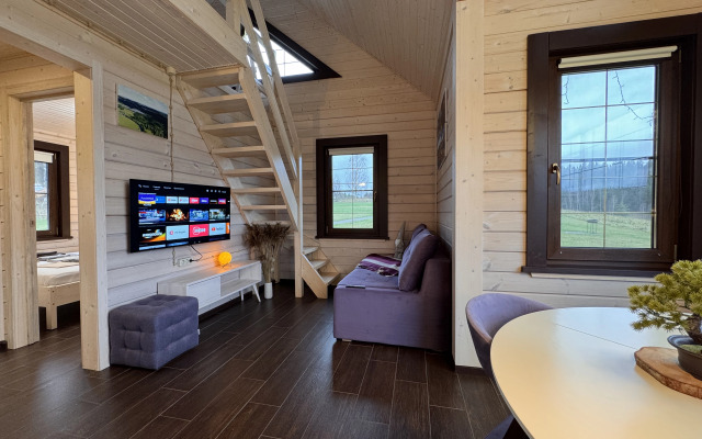 Частный дом 4 с Видом на Озеро Киркколампи и Собственной Сауной