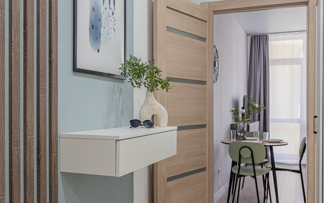 Квартира-студия на 22 этаже