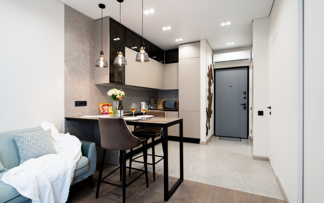 Lalapart Natural Harmony s Panoramnymi Oknami u Metro Dmitrovskaya Apartments