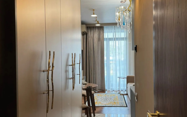 Апартаменты Высота 124 УК Атмосфера с видом на горы