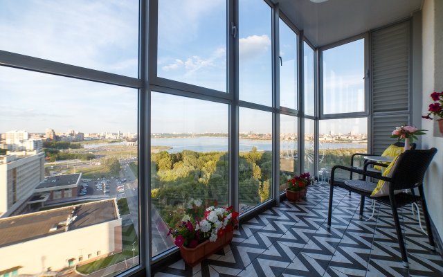 S Vidom Na Naberezhnuyu Kremlya Apartments
