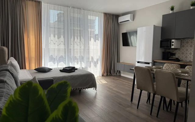 Апартаменты студия на Ивана Беличенко 92к3