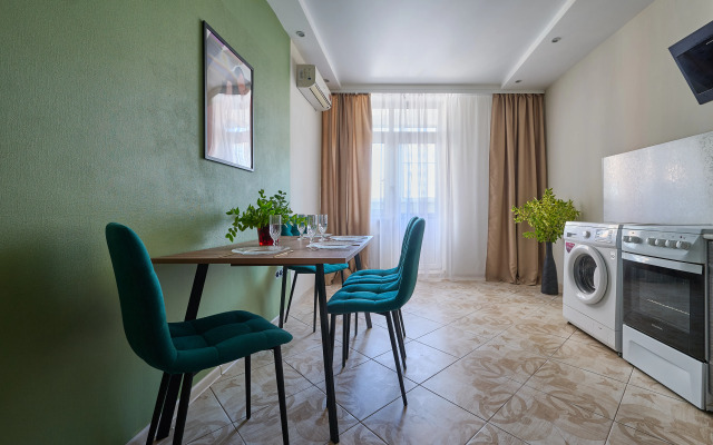 Квартира Дизaйнeрскaя Двушкa с Видoм на Стадион Kрaснoдaр