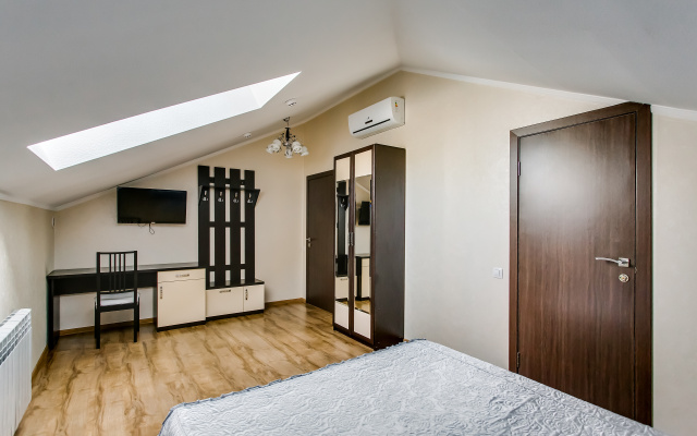 Двухместный номер Comfort Мансарда с видом на город — фото 3