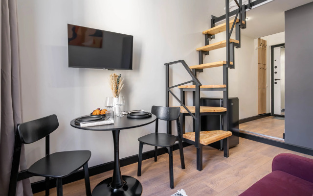 Квартира Двухуровневая квартира-студия с дизайнерским ремонтом