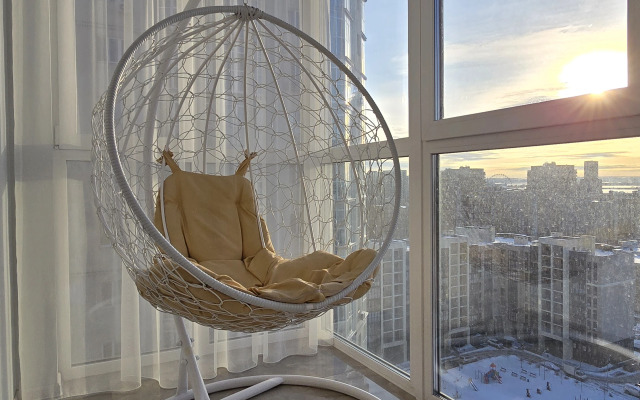 Апартаменты Видовые с парковкой около набережной и аквапарка Ривьера