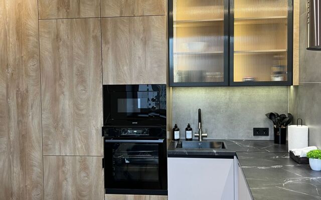 Dizaynerskaya v stile Loft Flat