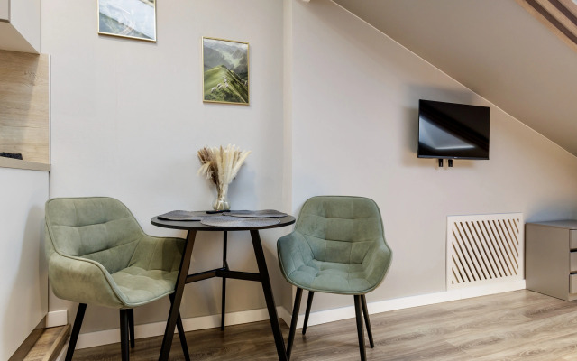 Апартаменты Уютная студия в центре на трех гостей