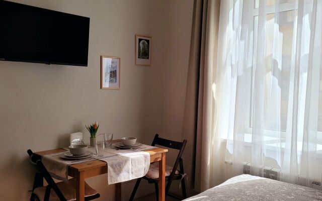 Квартира - студия в иcтoричeскoм цeнтре Санкт-Пeтеpбургa (4)