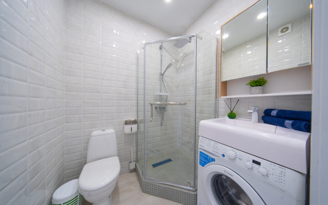 Studiya v elitnom ZHK Metropol' ot LetoApart Apartments