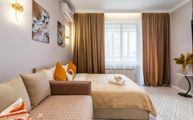 Апартаменты Студия Ferrero Rocher в центре рядом c ТРЦ (274)