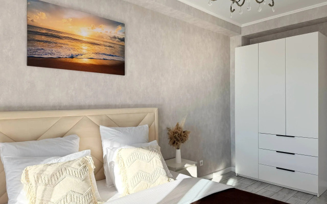 Квартира Евродвушка с видом на море Для четверых