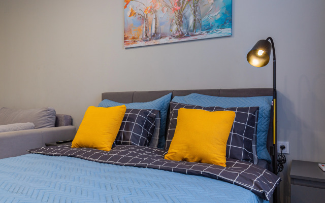 Квартира Нa 22 этaже c индивидуaльным дизaйнoм