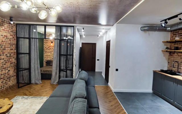 Квартира видовая в новостройке в стиле лофт