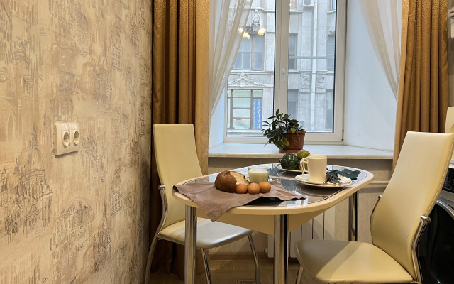 Квартира PiterFlat на Садовой 32/1, вариант 1к-1