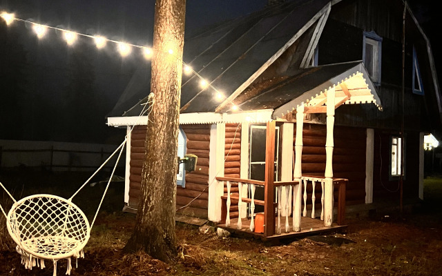 Частный дом бревенчатый на Карельском перешейке