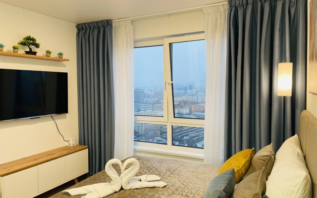 Апартаменты Шикарная студия на 29 этаже