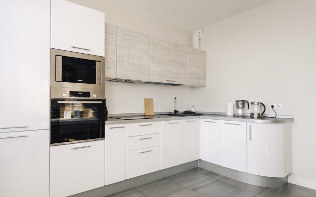 Апартаменты Lalapart Loft Style с лоджией и отдельной кухней в ЖК Савеловский Сити