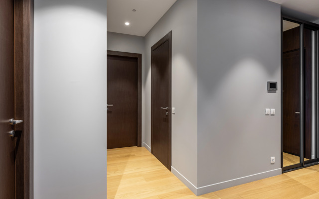 Квартира GM Apartments Суперсовременная Видовая Квартира в Neva Towers