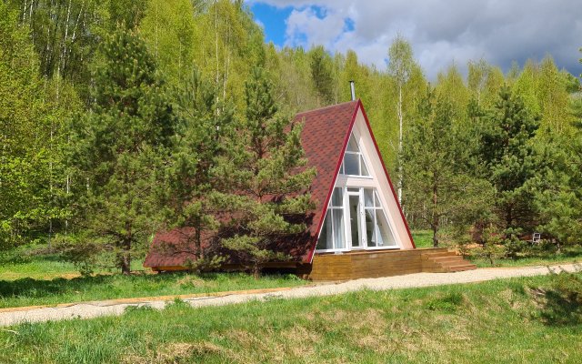 Гостевой дом A-frame на Форелевом хуторе