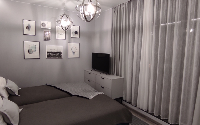 Апартаменты Охта Парк Adventure Де Люкс с сауной