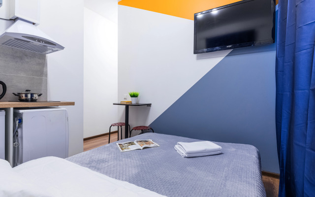 Studio apartments near Lesnaya metro station