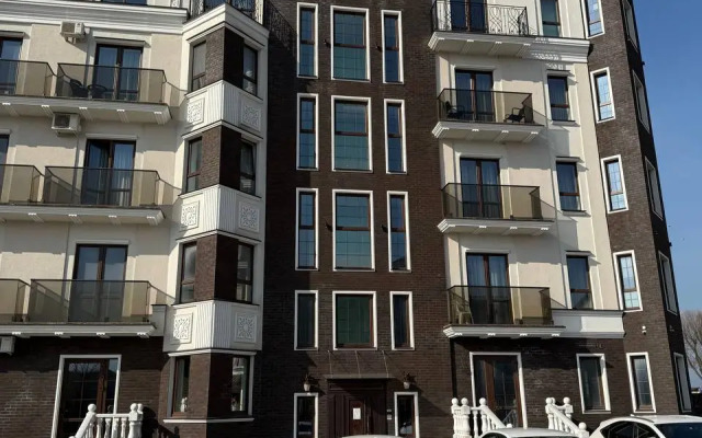 V Zelenogradske na beregu morya Apartments