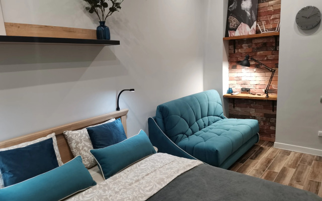 V Tsentre Sochi s Terrasoy i Zonoy Barbekyu Apartments