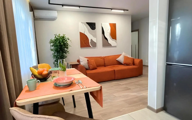 Flat v Tsentre Nevinnomysska Gagarina 10