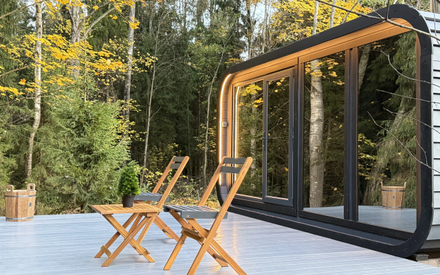 Частный дом с баней Лесной