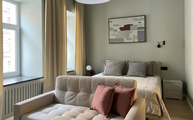 Апартаменты Mosaic на Тележной 29Г Grey