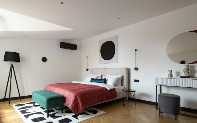 Апартаменты двухуровневые Benua 170 кв.м с Тремя Террасами Напротив Русского Музея