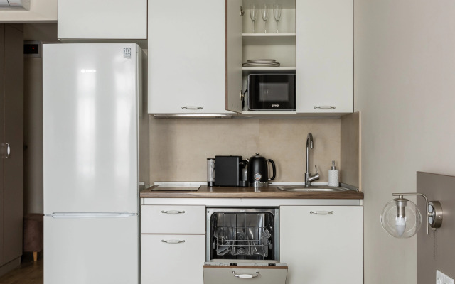 Апартаменты Малахитовна - студия с Красивым Видом