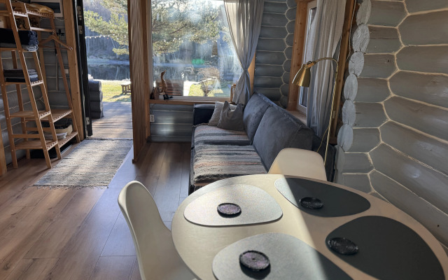 Гостевой дом на берегу реки в Карелии