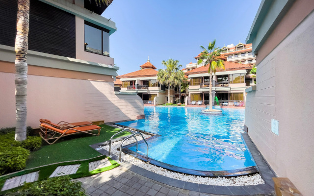 Royal Amwaj Anantaro Private Beach Lagoon Pool Apartment