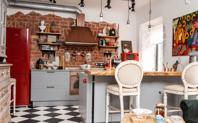 Апартаменты Дом у Реки loft Усадьба на Черниговской