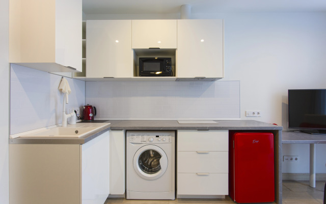 S bol'shoj verandoj s vidom na Moskvu okolo ostrova mechty Apartment