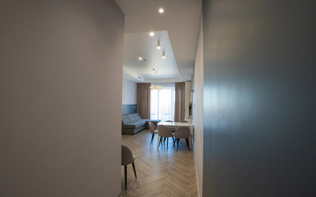 Апартаменты двухкомнатные с видом на море и город