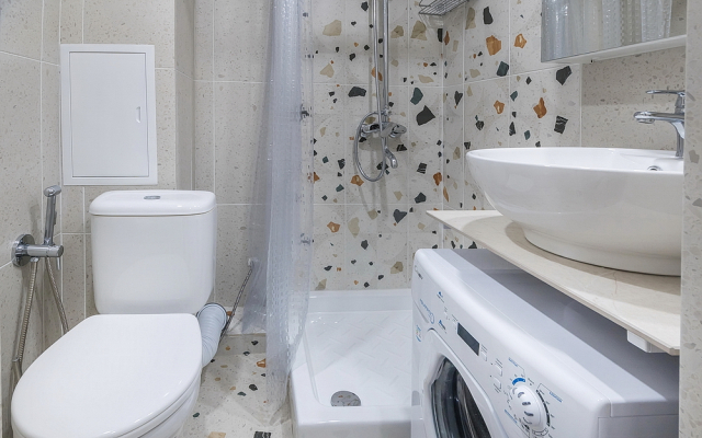 Апартаменты Студия на Зюзино с Кроватью и Диваном