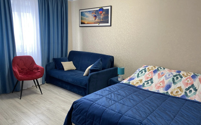 Квартира Студия в 10 Минутах Пешком до Пляжа