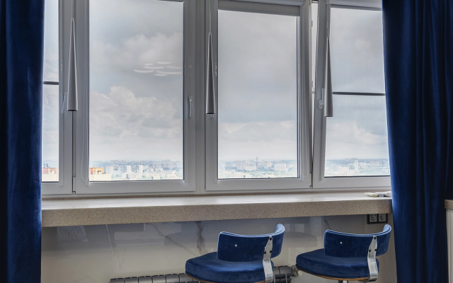 Квартира Функциональная квартира с видом на город