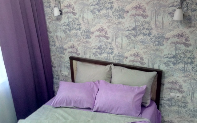 Квартира Уютная Лаванда с Выходом на Аллею