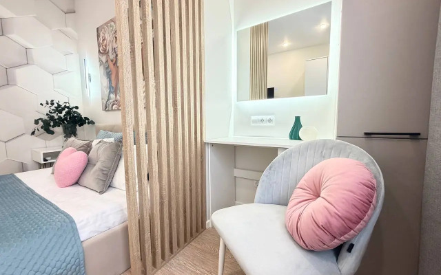 Апартаменты Делюкс с балконом Frukty Rent Однокомнатный